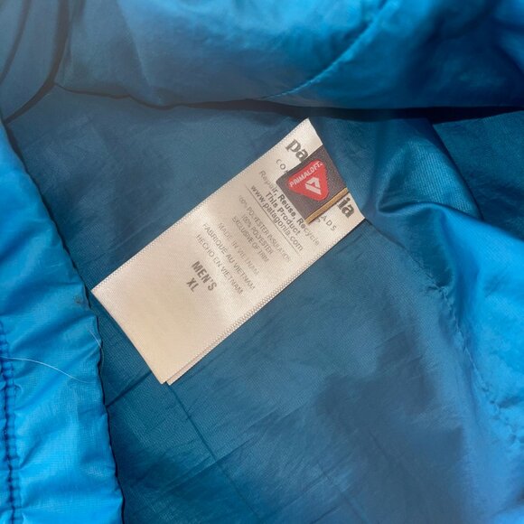 PATAGONIA  Nanopuff STY 84211SP16 blue  full zip/Mens XL - Picture 9 of 13